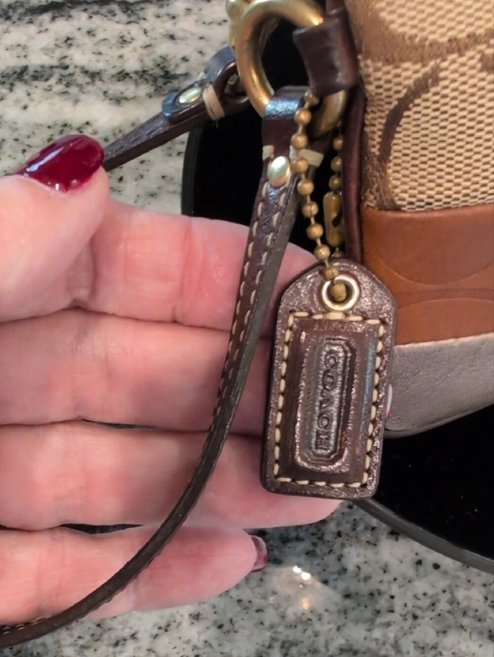 Coach Patchwork Wristlet - VINTAGE - Picture 2 of 8
